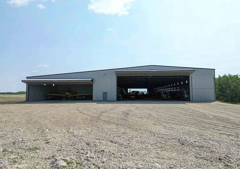 Prairie Steel Products: Farm Buildings. Image 1
